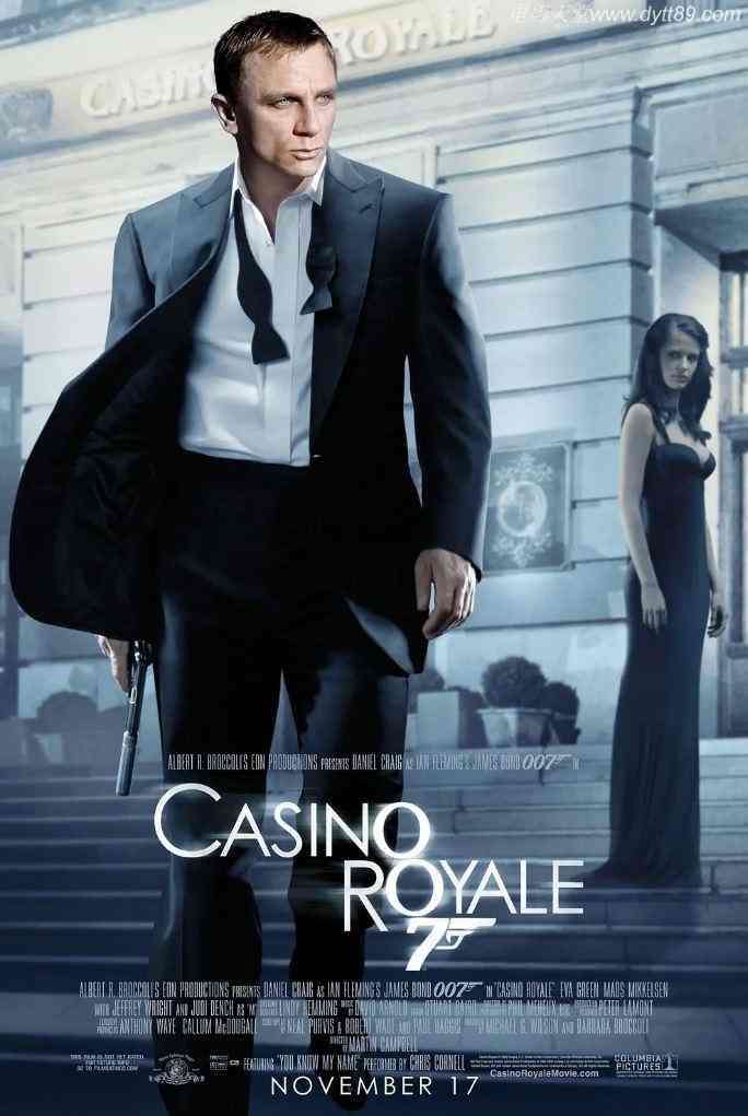 2006年英国7.6分动作片《007：大战皇家赌场》1080P国英双语双字