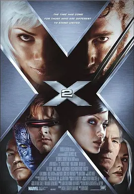 2003年美国7.7分动作科幻片《X战警2》720P国英双语中字