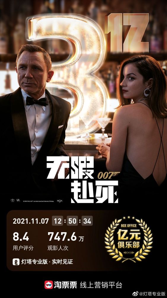 2021年英国7.6分动作片《007：无暇赴死》1080P英语原版