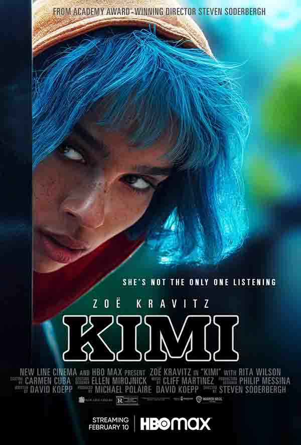 2022年美国6.3分犯罪剧情片《KIMI/冷感酷女孩》1080P英语中字