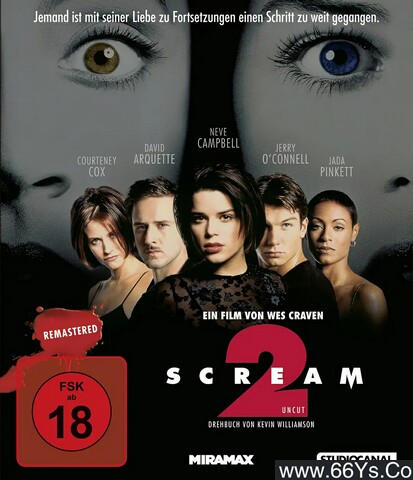 1997年美国6.4分恐怖惊悚片《惊声尖叫2》1080P英语中英双字