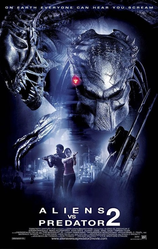2007年美国经典动作科幻片《异形大战铁血战士2》蓝光中英双字