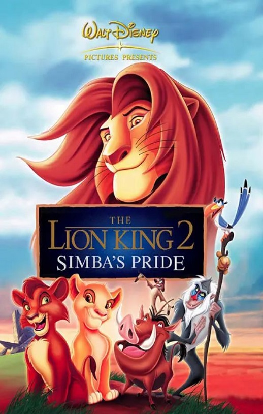 1998年美国7.8分动画片《狮子王2：辛巴的荣耀》蓝光3语双字