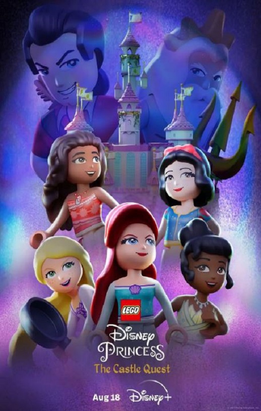 2023年美国动画片《乐高迪士尼公主：城堡历险》1080P中英双字
