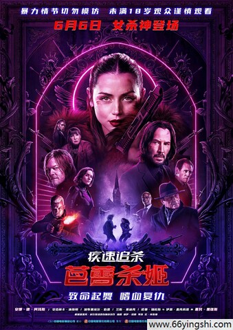 2025年美国7.3分动作惊悚片《疾速追杀：芭蕾杀姬》1080P中英双字